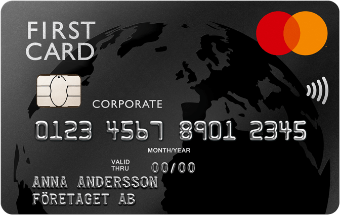 First Card Corporate card